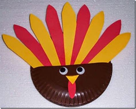 simple turkey crafts  preschoolers fun thanksgiving crafts