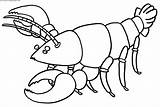 Lobster Langostas Crab Ninos Crawfish Paginas Webstockreview Preschoolcrafts sketch template