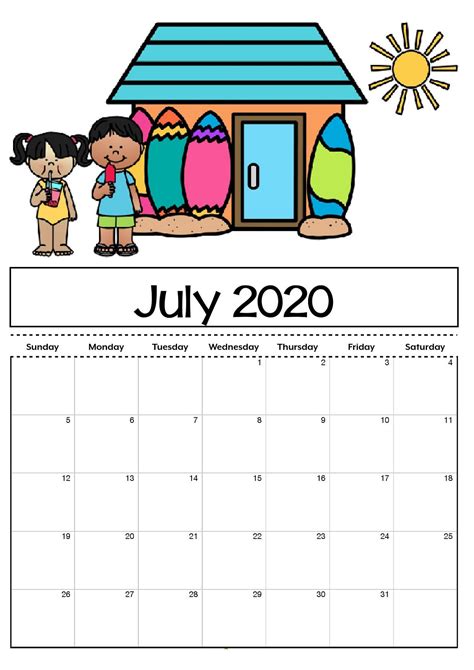 printable calendar  kids calendar printables  templates