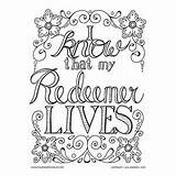 Redeemer Coloringbliss sketch template