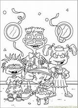 Rugrats Coloring Pages Tommy Paris Clipart Getcolorings Getdrawings sketch template