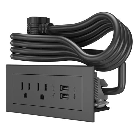 legrand  ft cord  amp  outlet   type  usb radiant furniture
