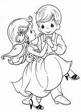 Coloring Pages Couple Wedding Precious Moments Couples Printable Cute Colouring Kids Cartoon Color Drawings Sheets Book Print Designlooter Cartoons Getcolorings sketch template