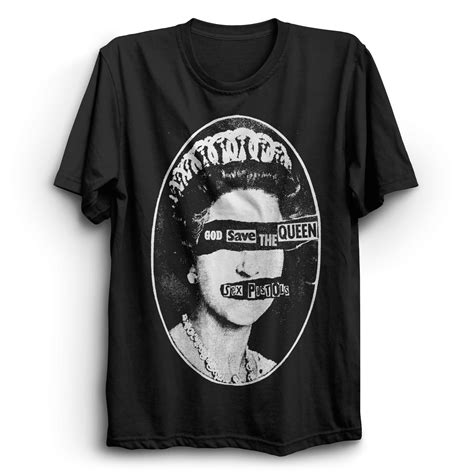 God Save The Queen Sex Pistols Tshirt Punx Uk