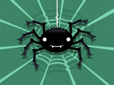 spider animation  michael  myers jr  dribbble
