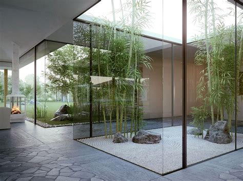 Introducir 49 Imagen Casas Minimalistas Con Jardin Interior