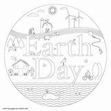Coloring Pages Earth Print Poster Holidays Printable Sheets sketch template