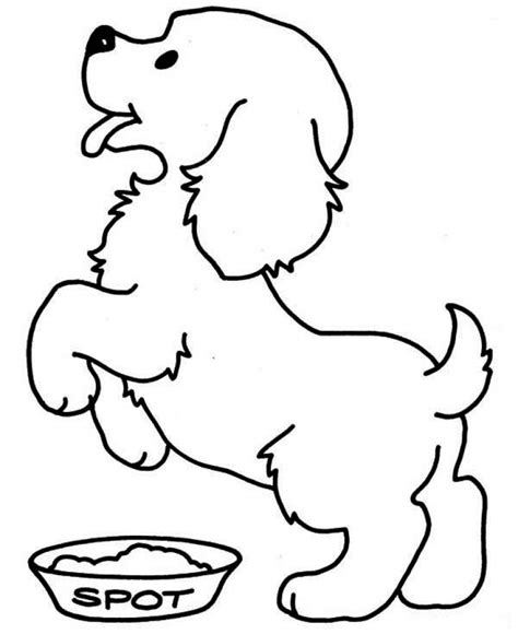 puppy coloring pages  toddlers mhts