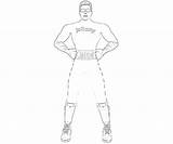 Johnny Cage Mortal Coloring Pages Combat Power sketch template