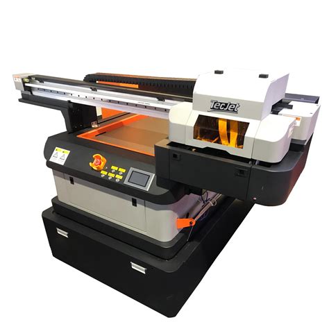 tecjet  uv flatbed printer plastic digital inkjet printing machine