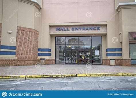 mall entrance  doraville editorial photography image  modern