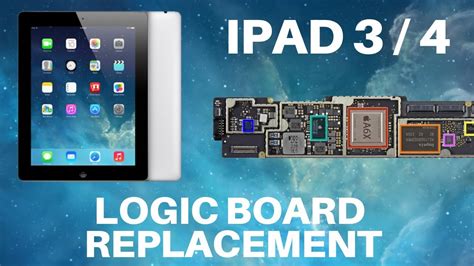 ipad    logic board replacement youtube