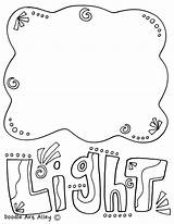 Coloring Pages Energy Sound Light Printable Printables Getcolorings sketch template