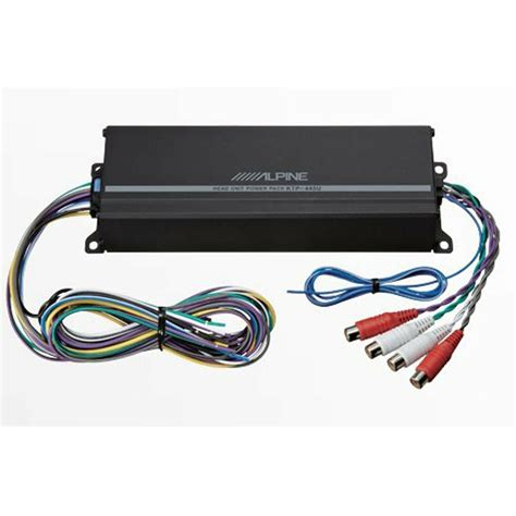 alpine ktp   channel head unit power pack amp kit