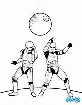 Stormtroopers Stormtrooper Bailando Hellokids Línea sketch template