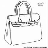 Birkin Purse Borsa Borse Tassen Sacs Bolsa sketch template