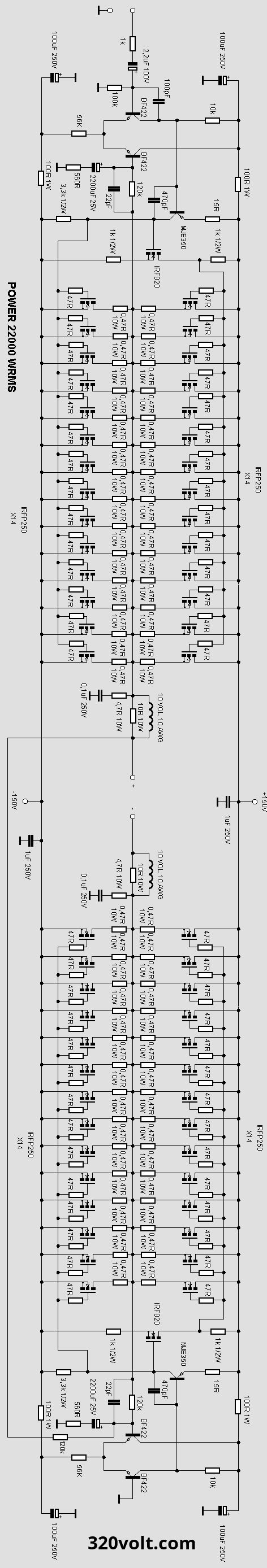 audio amplifier circuit diagram pcb