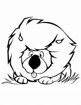 Lion Coloring Cartoon Cute Pages Baby Drawing Lions Head Cliparts Drawings Clipart Printable Clip Kids Colouring Color Juba Para Colorir sketch template
