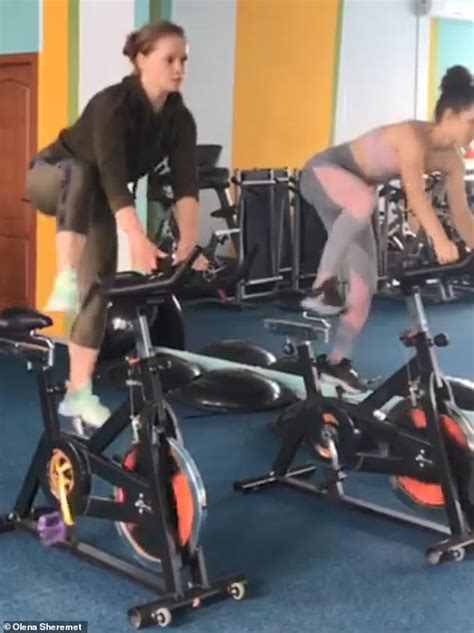 Talented Gymnast Shares Video Of Bizarre Cycling Routine Daily Mail