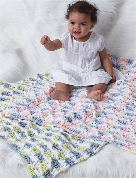 baby blanket  bernat softee chunky knitting patterns loveknitting
