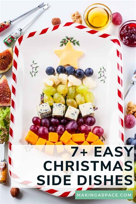 easy side dishes   christmas potluck making  space
