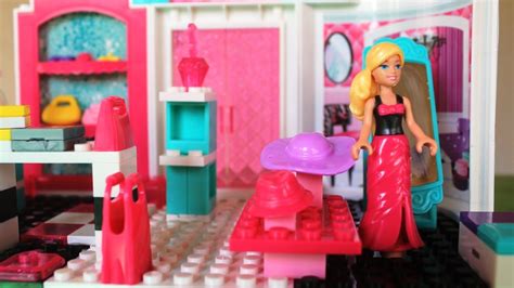 Mega Bloks Barbie Fashion Boutique Barbie Doll Life In A