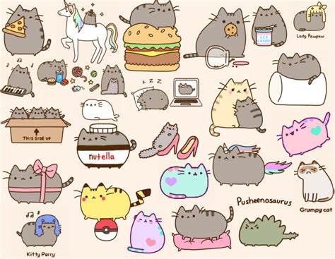 pusheen wallpaper  computer wallpapersafari