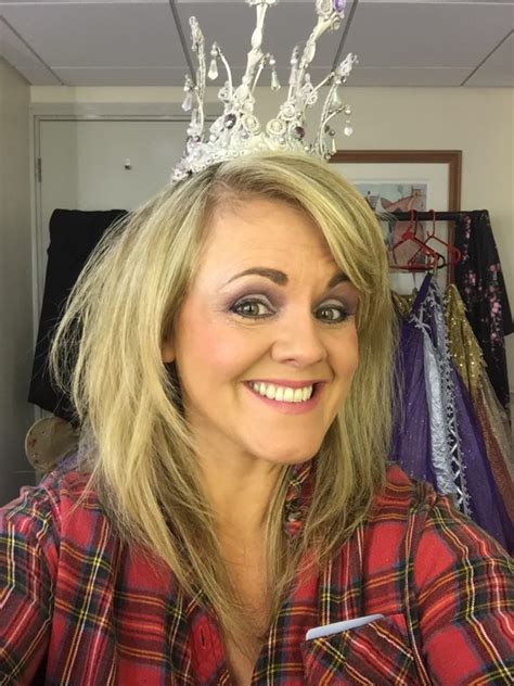 sally lindsay shows her impressive mature tits the