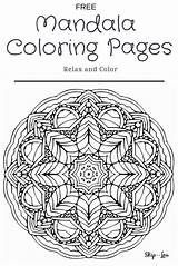 Coloring Pages Mandala Beautiful sketch template