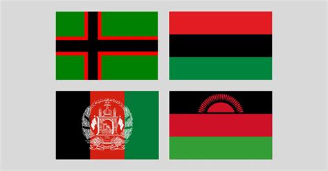 red black green flag flags   colors eggradientscom