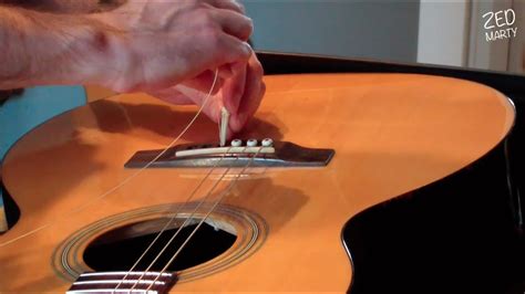 change strings   acoustic guitar youtube