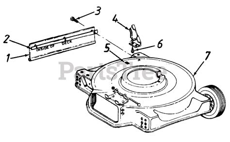 Mtd 118 177c000 Mtd Mower Deck Assembly Only 1988 Parts Parts