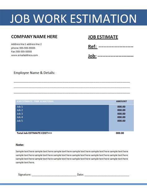 payroll templates  words templates