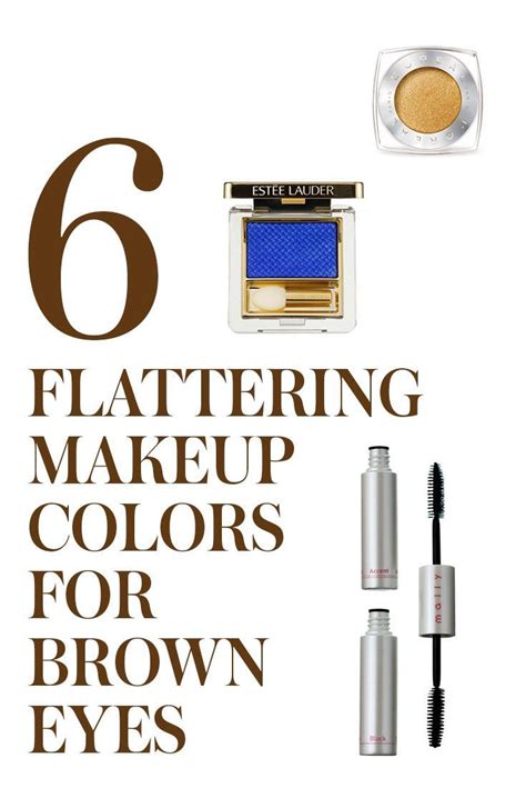 The 7 Most Flattering Eye Shadow Colors For Brown Eyes Colorful