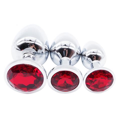 stainless steel butt plug set sissy dream