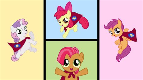 cutie mark crusaders wallpaper  nosehairs  deviantart