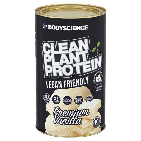 Buy Bsc Clean Plant Protein Premium Vanilla 1kg Online At Chemist