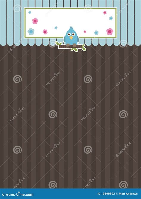 brown background  text box stock vector image