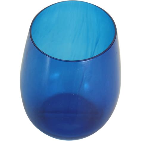 Vinello Stemless Plastic Wine Glass 12 Oz Logo Drinkware And Barware
