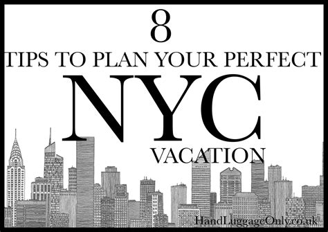 8 Travel Tips To Plan Your Perfect New York City Break Hand Luggage