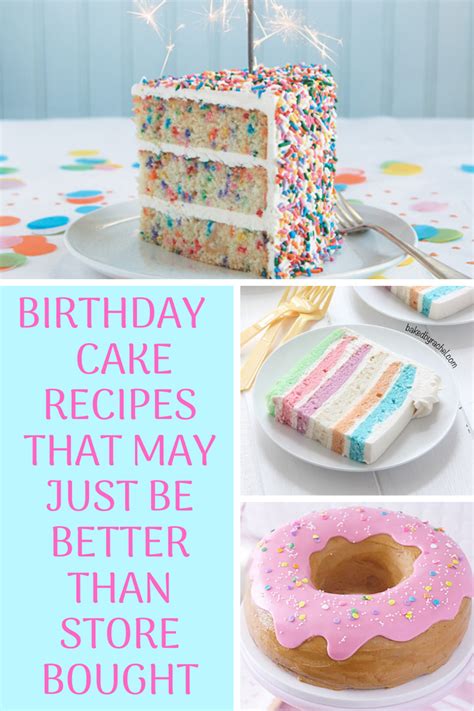 20 Birthday Cake Recipes That May Just Be Better Than Store Bought