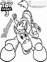 Toy Story Coloring Pages Bullseye Characters Bow Takes Disney Colouring Printable Kids Clipart Print Zurg Library Popular Children Coloringhome Book sketch template