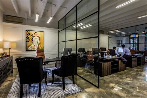 luxury hedge fund office space  singapore  elliot james