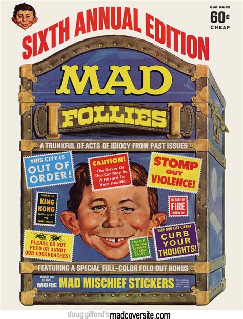 Doug Gilfords Mad Cover Site Mad Follies 6