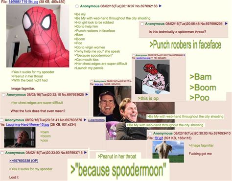 Spoodermoon Spoderman Spodermen Know Your Meme