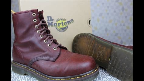 dr martens  life oxblood   month review youtube