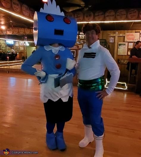 Rosie The Robot And George Jetson Costume How To