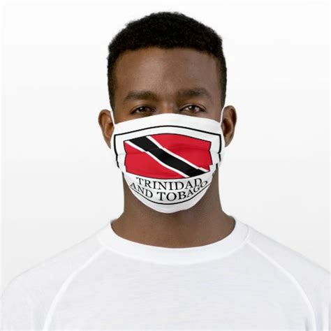 trinidad  tobago cloth face mask zazzleca
