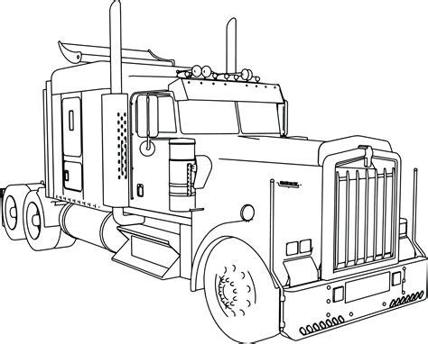 semi truck coloring pages unique coloring pictures  tractor trailers