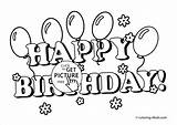 Birthday Happy Coloring Pages Aunt Getcolorings Color sketch template